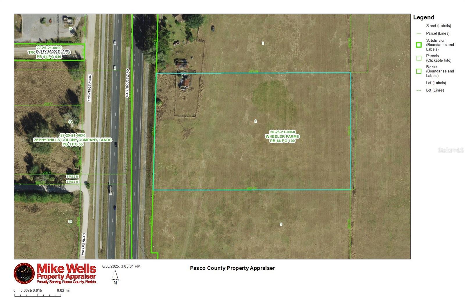 Land at 8608 GALL BLVD, ZEPHYRHILLS