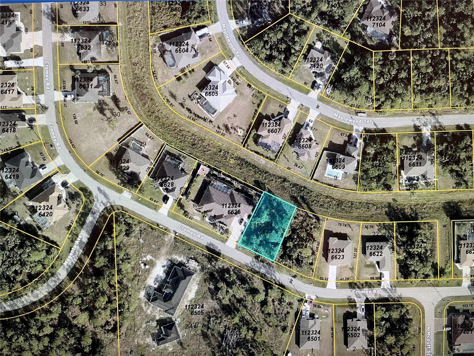 LOT 25 CROMEY RD