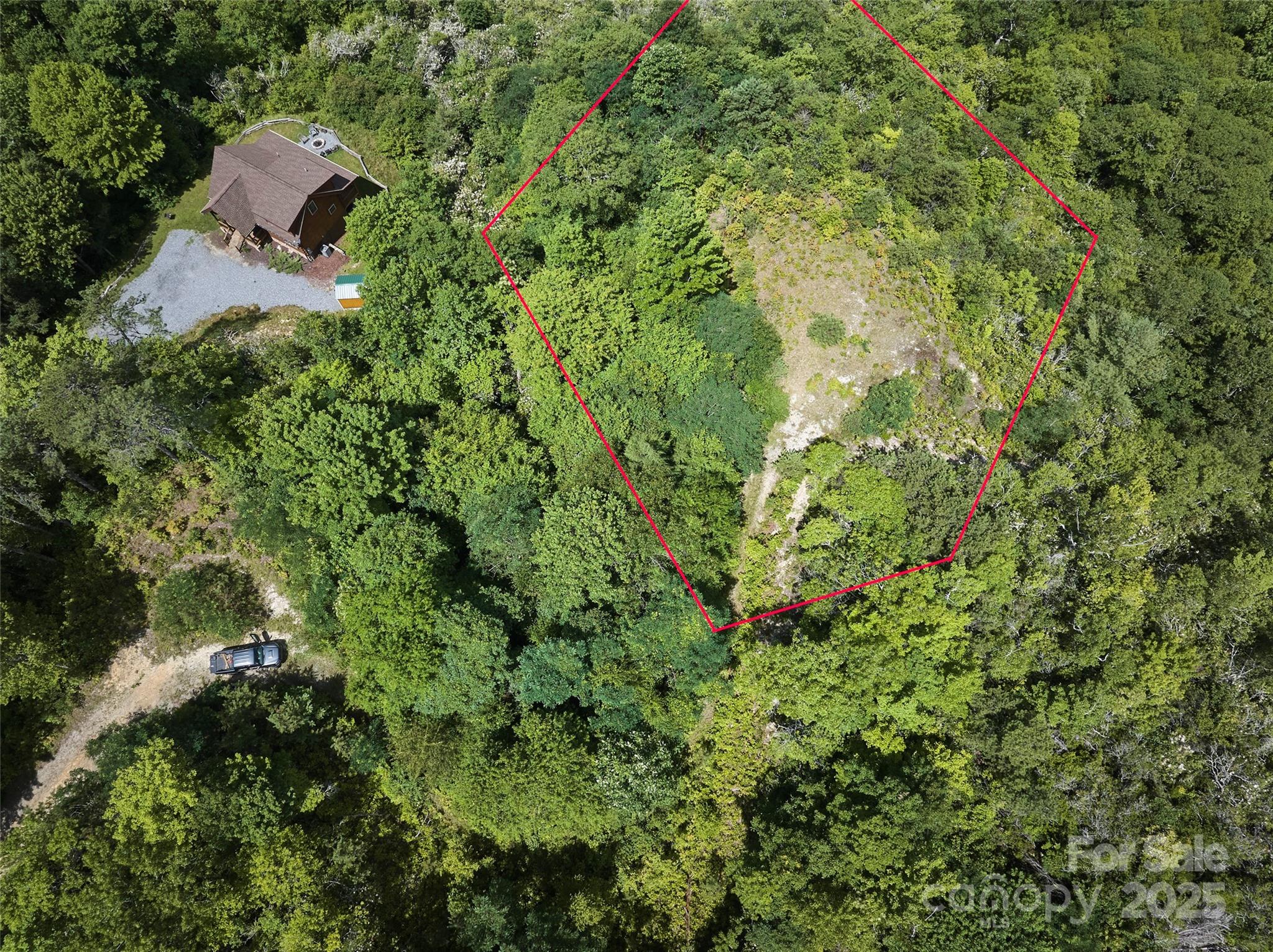 Estimated Property Lines - NOT A SURVEY - Lot 24 Piedmont Way, Bryson City