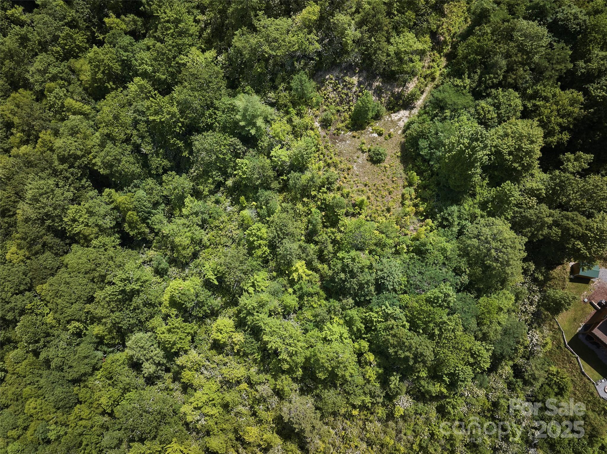 House Pad From Drone - Lot 24 Piedmont Way, Bryson City