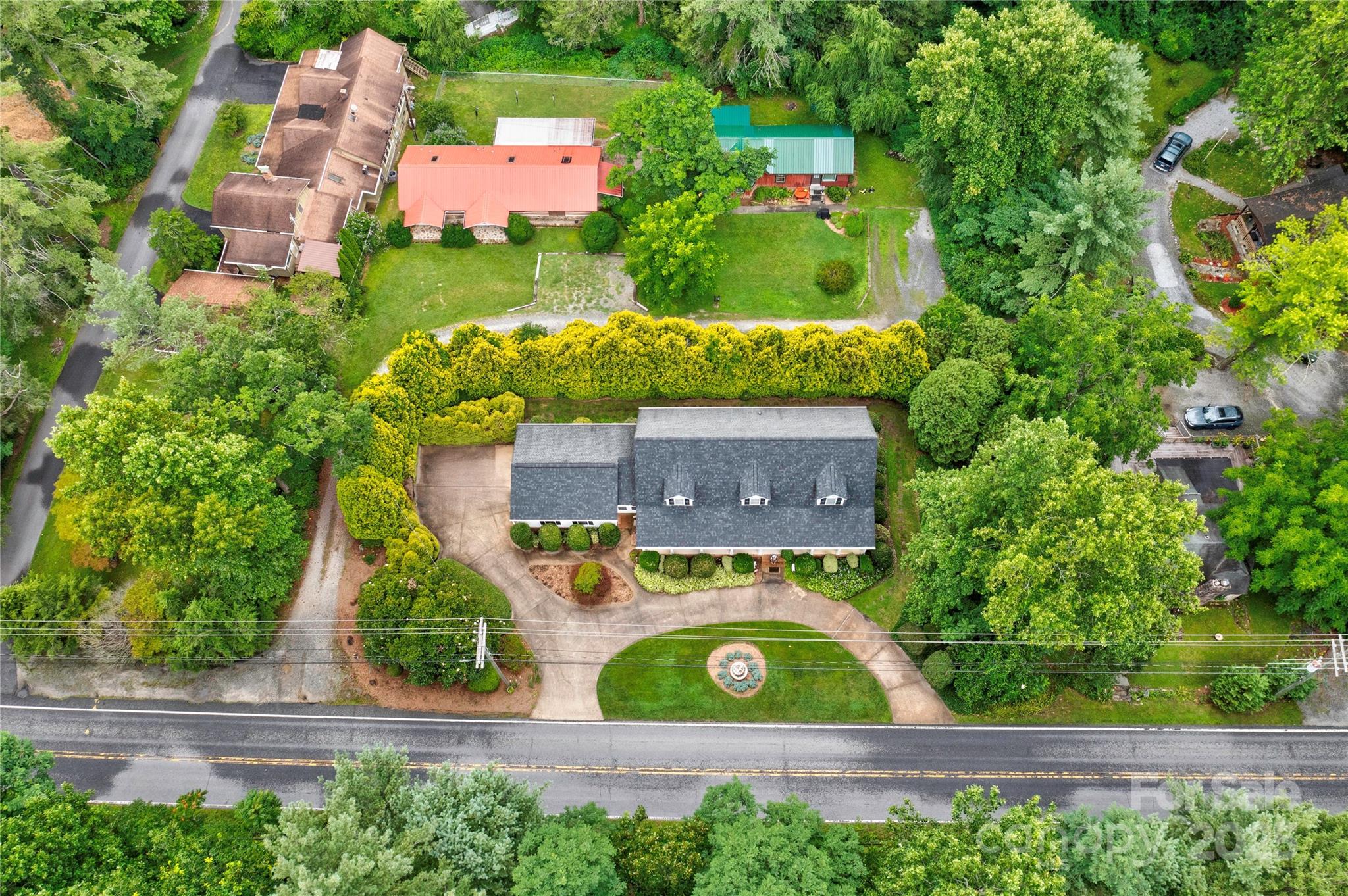 Aerial View - 2606 Greenville Highway, Flat Rock