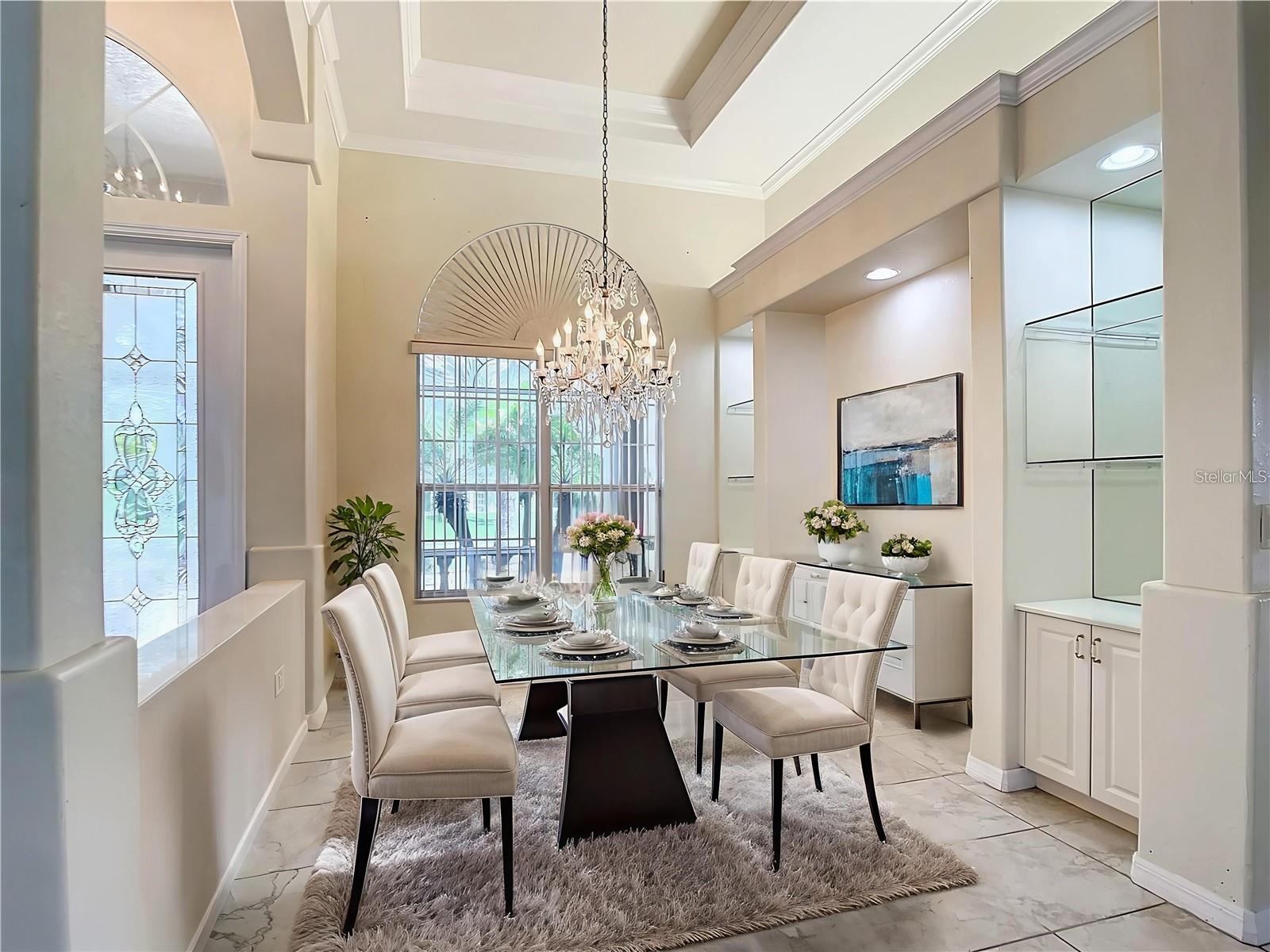 DINNING ROOM VIRTUAL STAGING - 18065 WING AVE, PORT CHARLOTTE