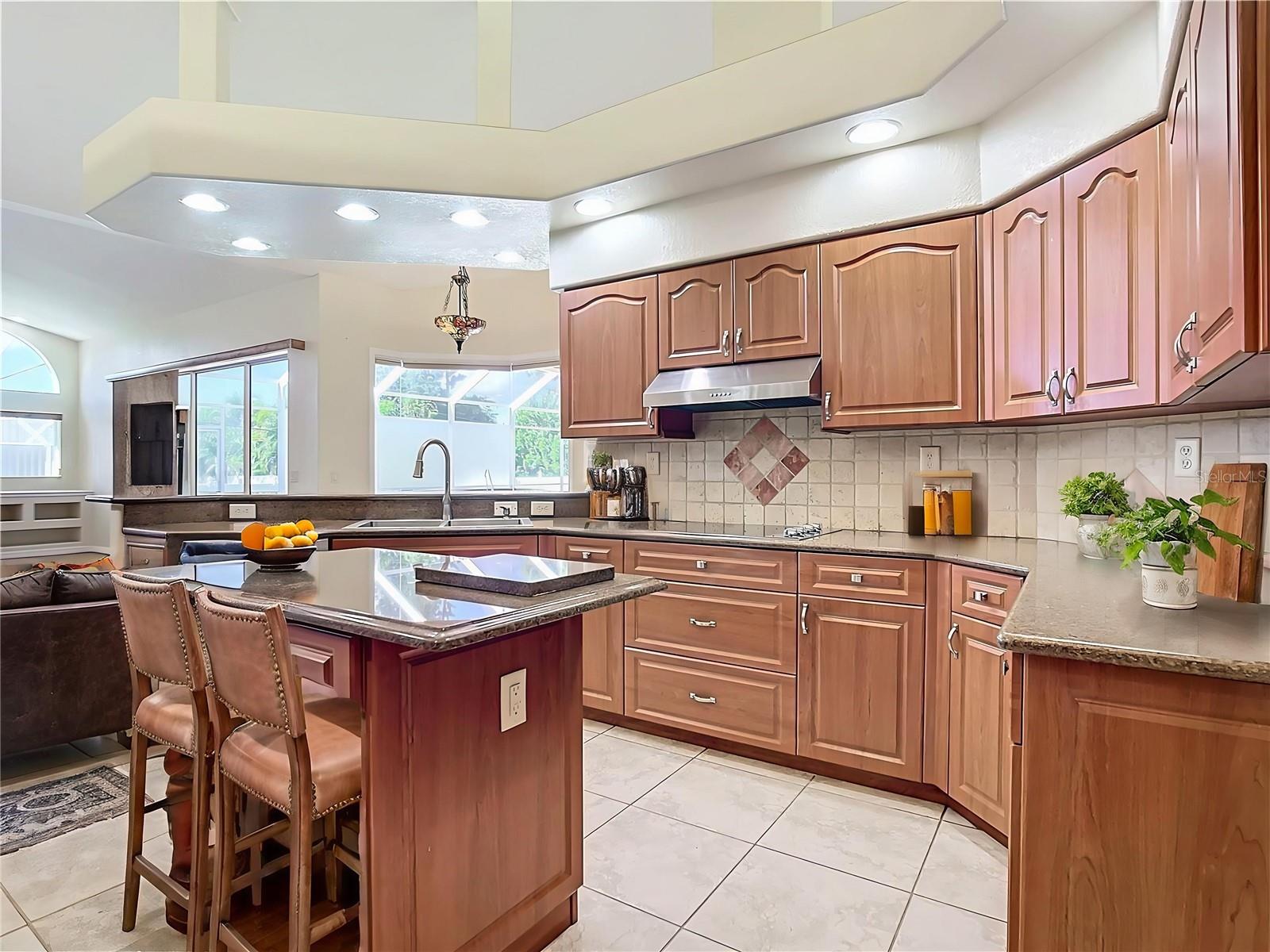 GOURMET KITCHEN VIRTUAL STAGING - 18065 WING AVE, PORT CHARLOTTE