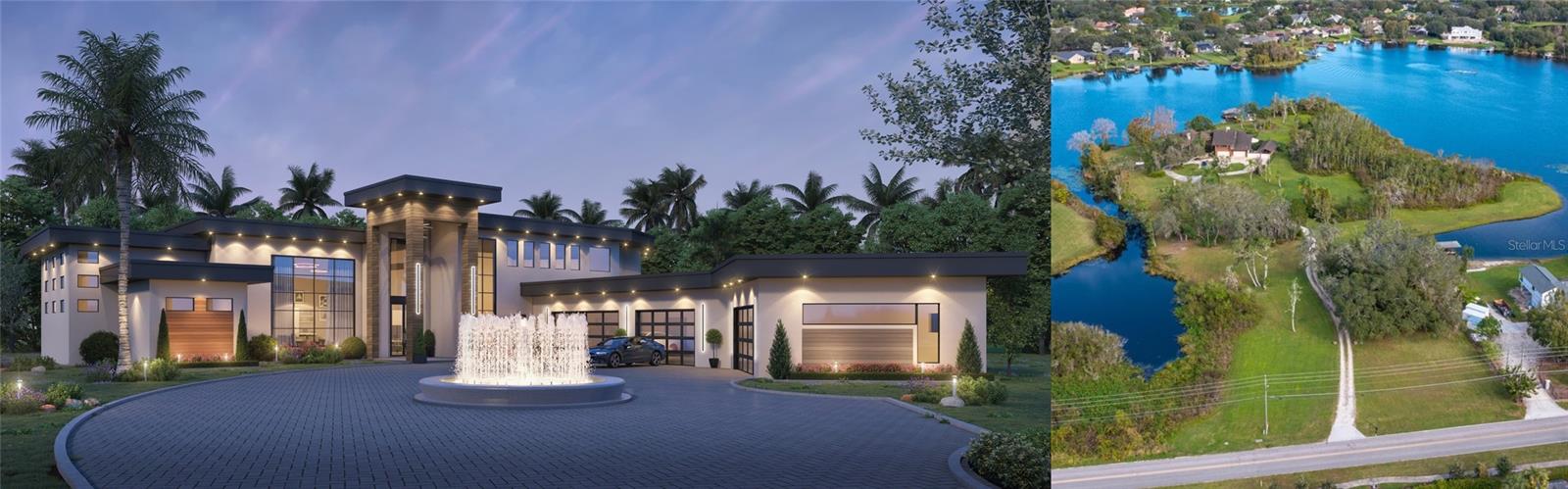 Lot with Sample Elevation - 13377 LAKE BUTLER BLVD, WINTER GARDEN