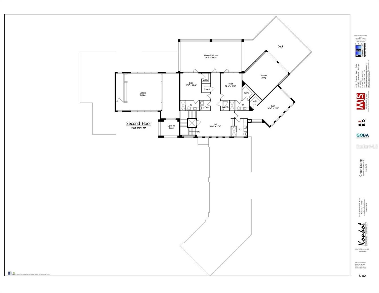 sample floor plan - 13377 LAKE BUTLER BLVD, WINTER GARDEN