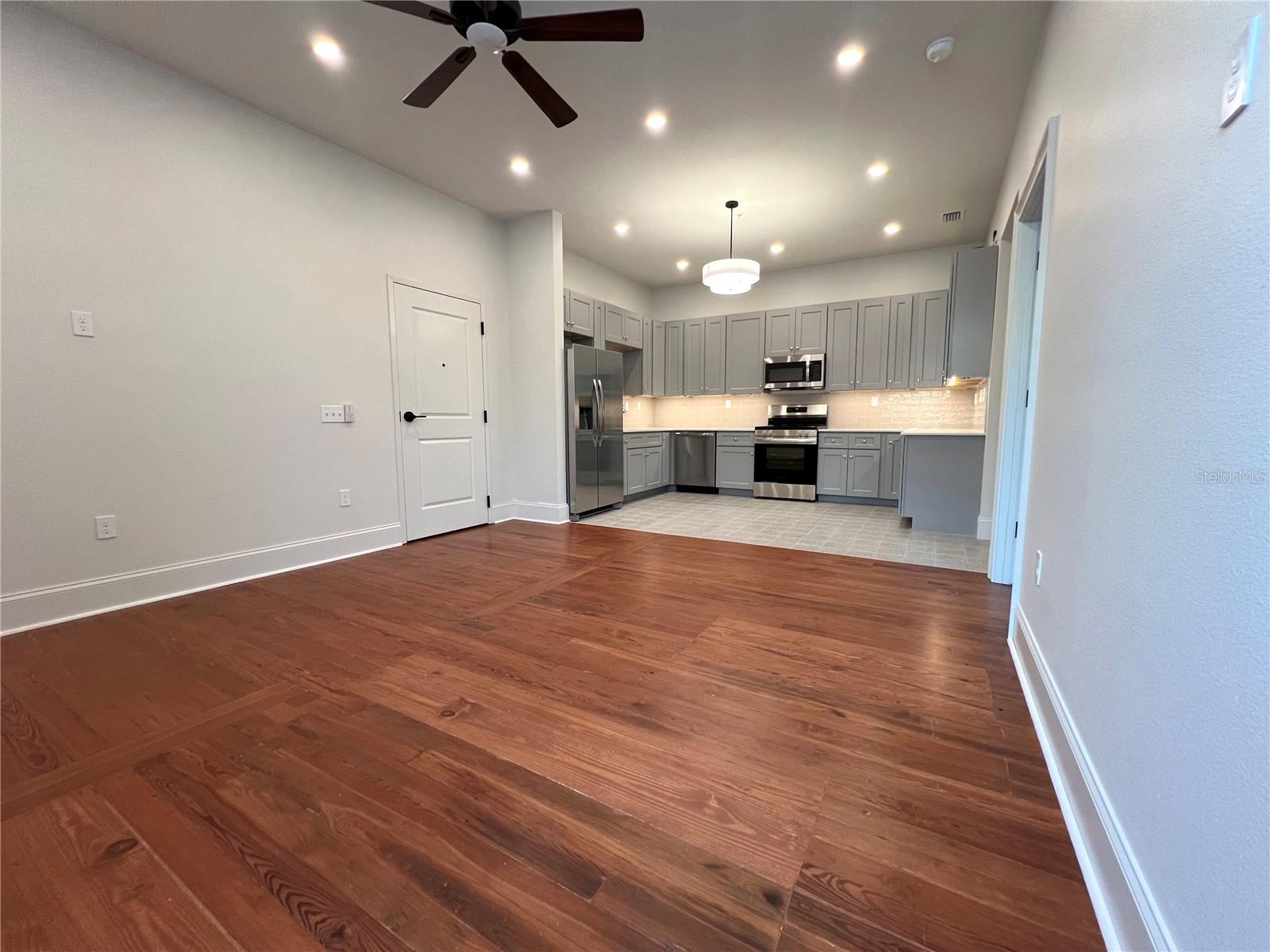 Unit 203 Open Kitchen Living Area - 244 E PARK AVE, LAKE WALES