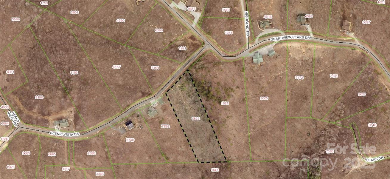 GIS Property Map - 61 Scenic Vista Drive, Nebo