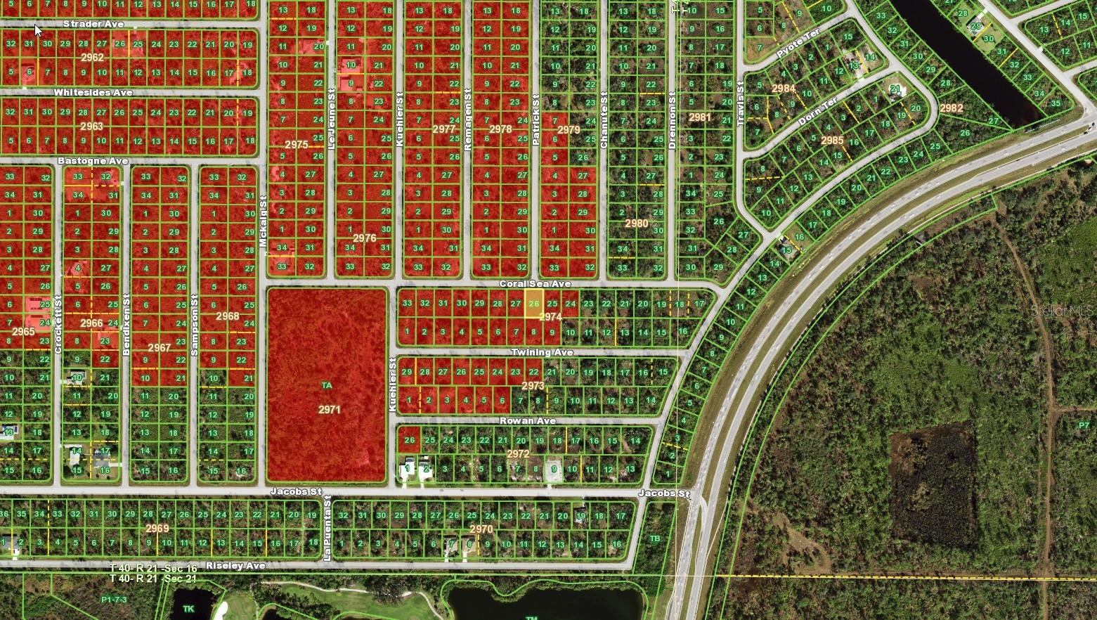 Land at 14471 CORAL SEA AVE, PORT CHARLOTTE, photo 10 of 12