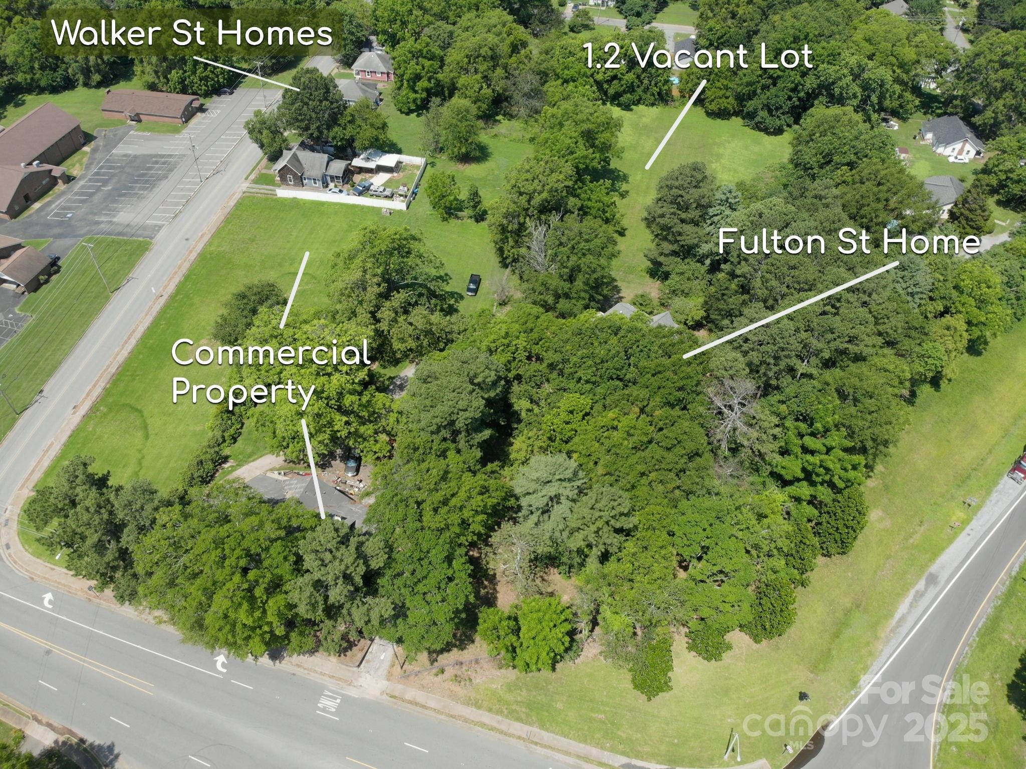 Commercial, Residential and Vacant Lot - 605 N Piedmont Avenue, Kings Mountain