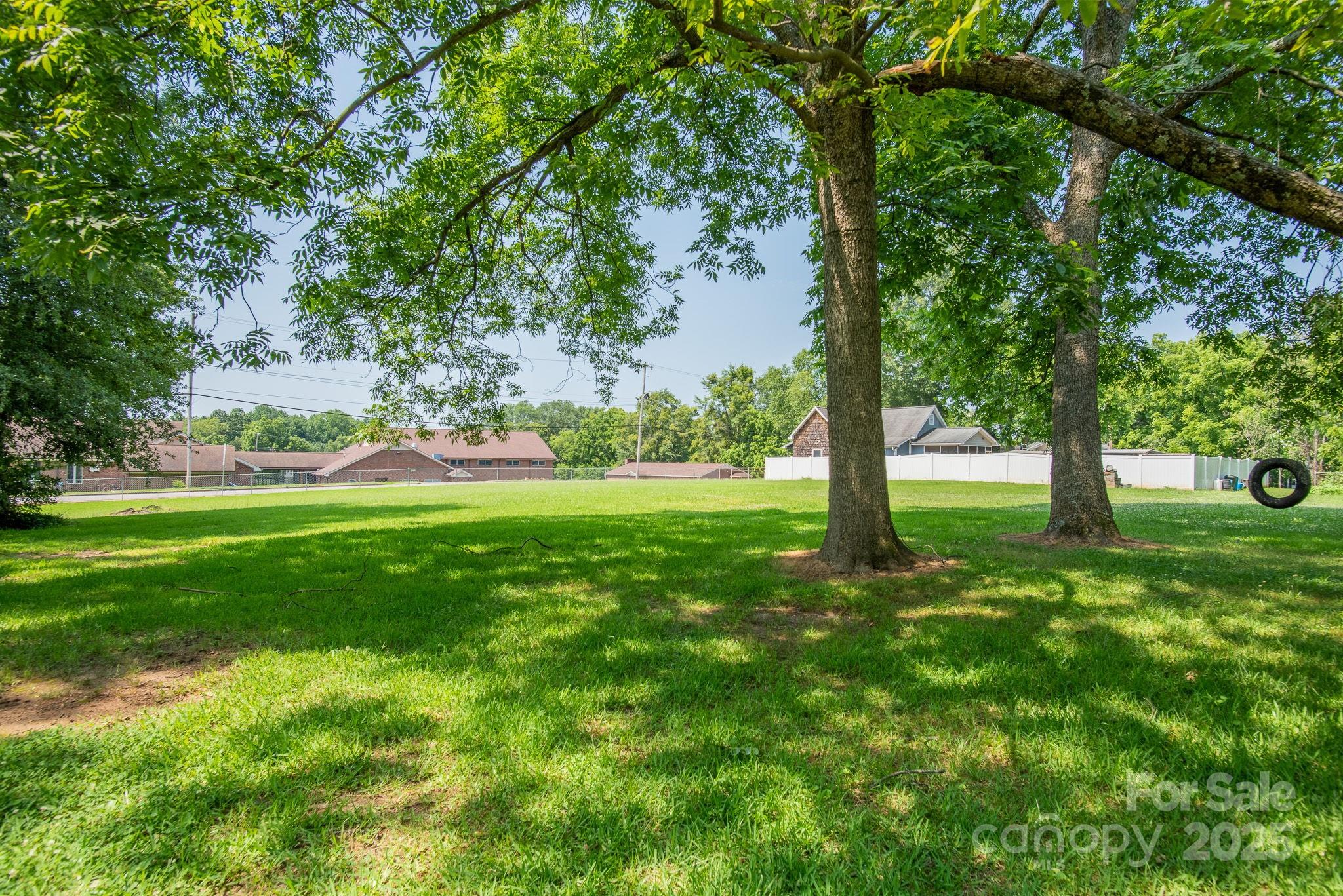 Commercial property looking from 109 Fulton St property - 605 N Piedmont Avenue, Kings Mountain