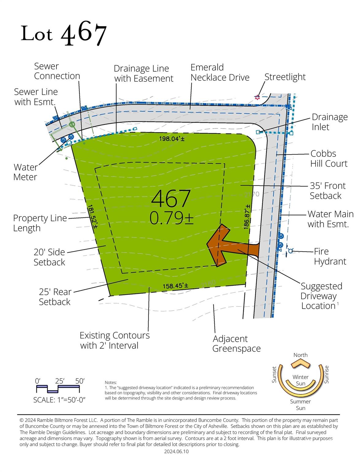 Lot at 217 Emerald Necklace Drive, Asheville