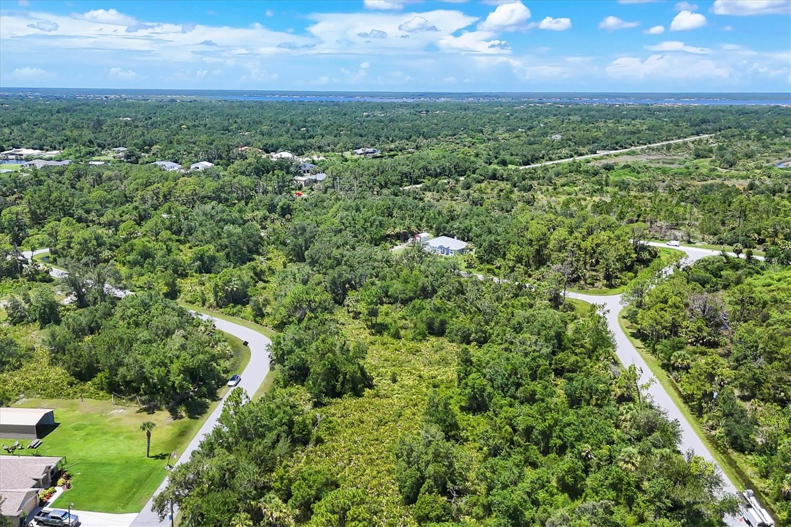 arial view - 1553 & 1561 FRISCO TER, PORT CHARLOTTE