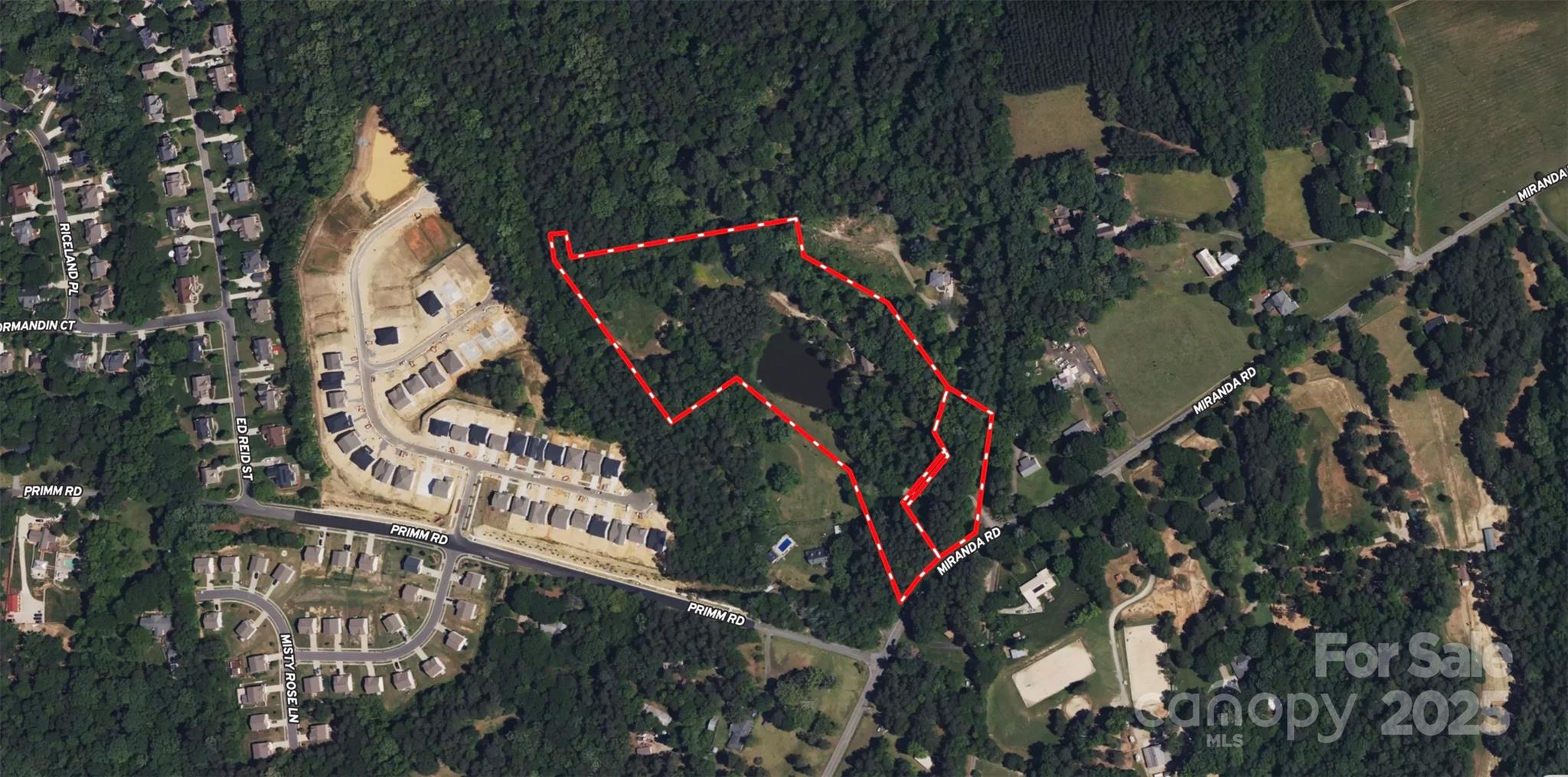Acreage at 2835 & 2839 Miranda Road, Charlotte