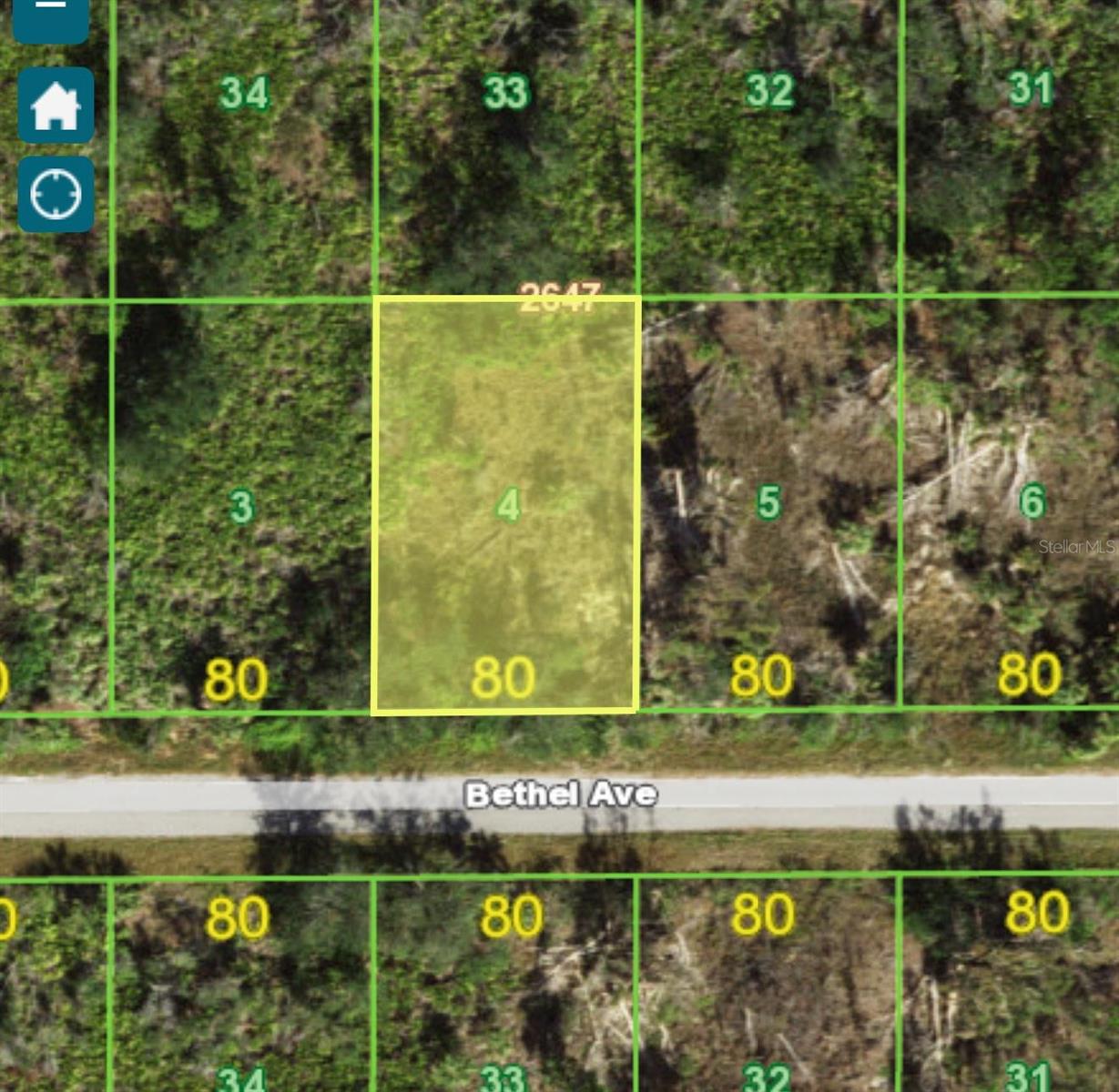 Land at 14020 BETHEL AVE, PORT CHARLOTTE, photo 3 of 3