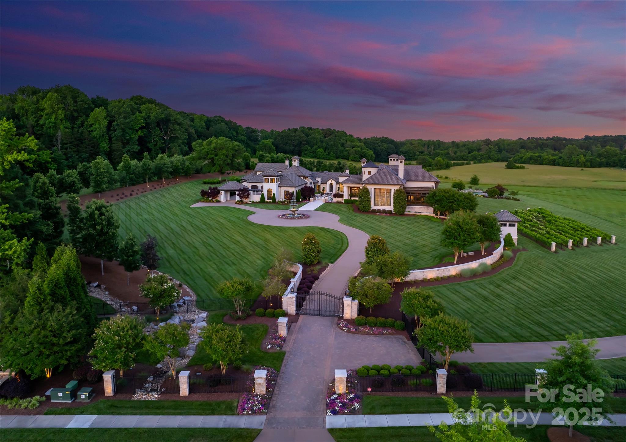Gated Entrance - 18308 Shearer Road, Davidson