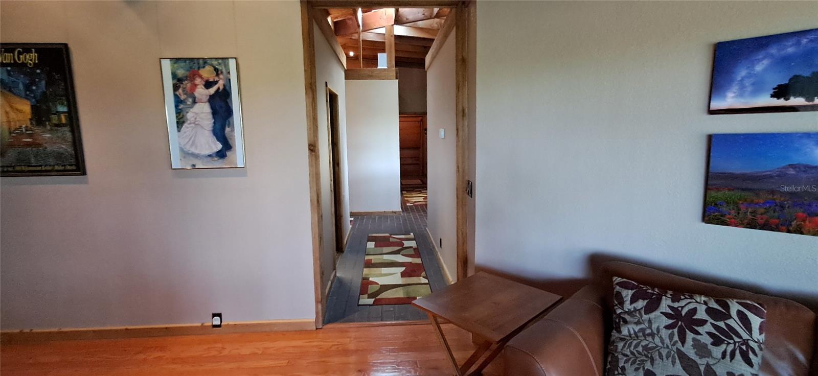 View of Hallway from the Library/Den - 2741 EDWARDS RD, HAINES CITY
