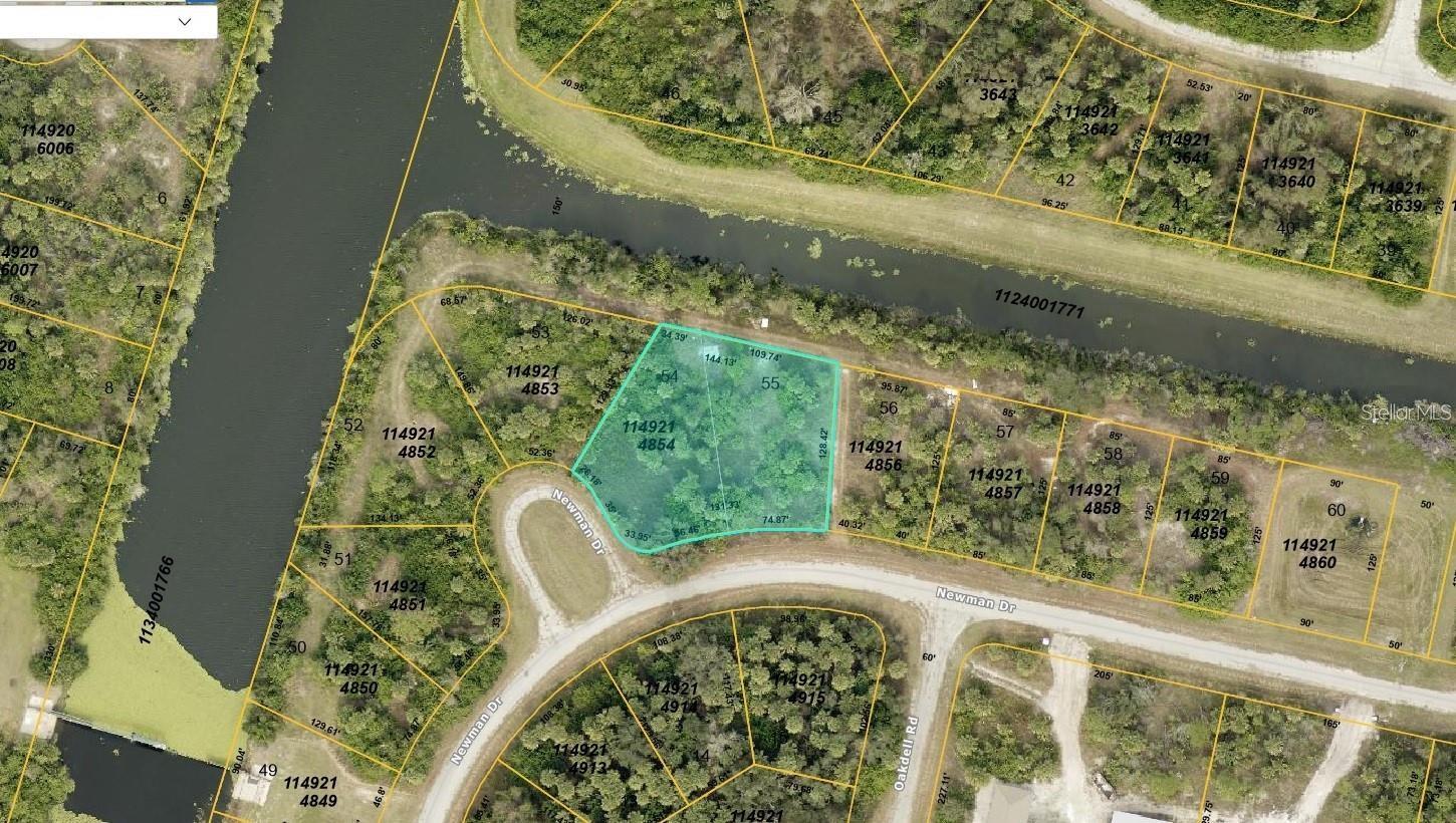 LOT 54 & 55 NEWMAN DR