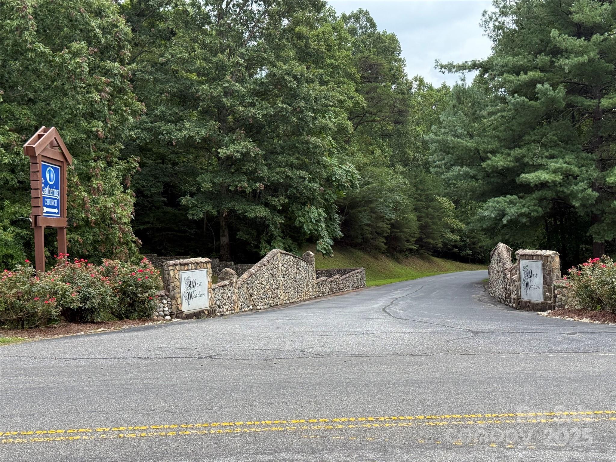 Entry into West Meadow from SR 18 - Lot 24 Zinzendorf Lane, Moravian Falls