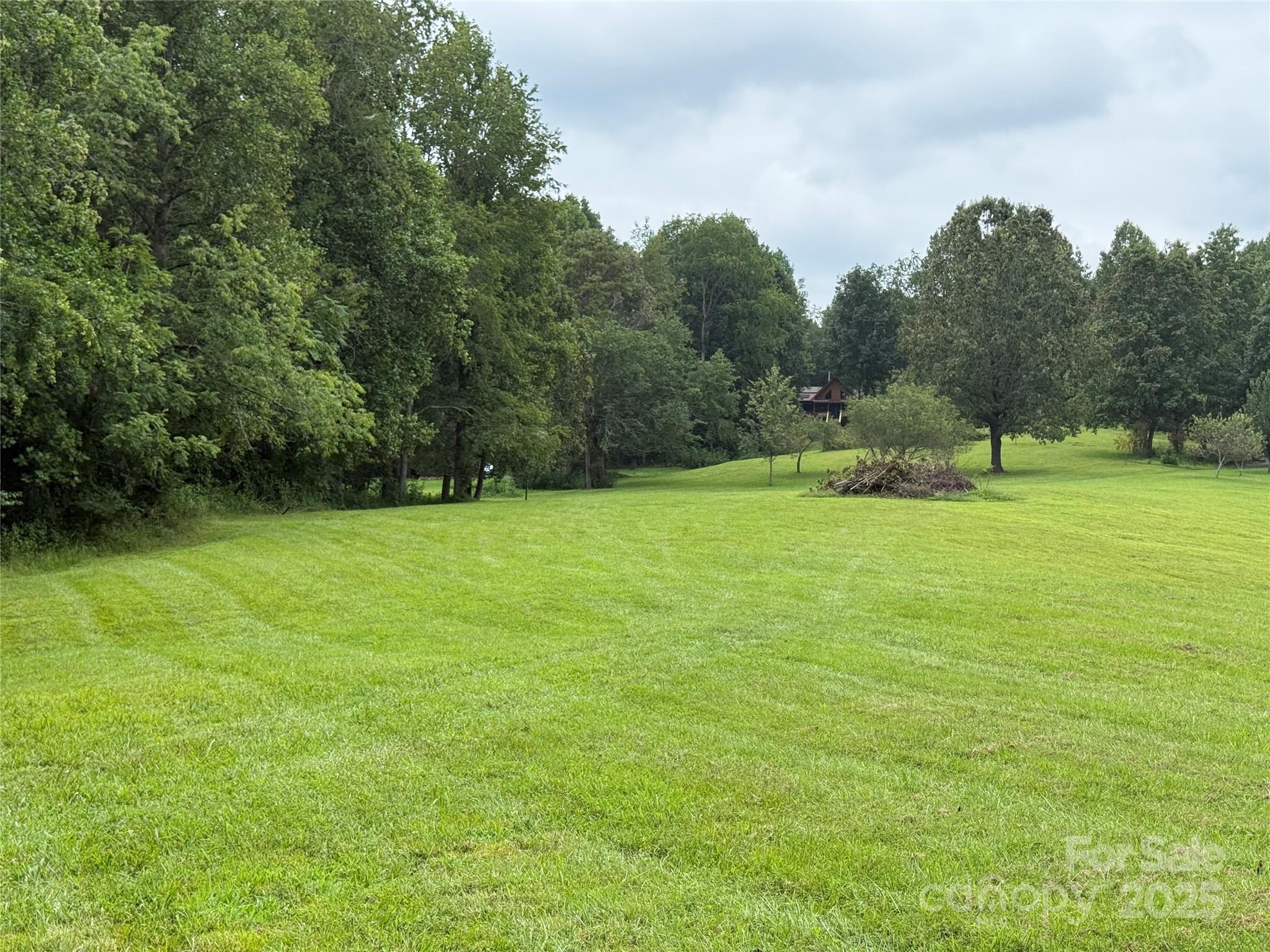 Community Burn Pile in Meadow - Lot 24 Zinzendorf Lane, Moravian Falls