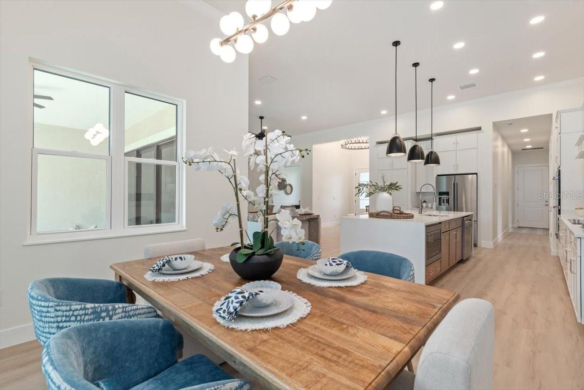 Dining Area - 17 OLD OAK DR N, PALM COAST