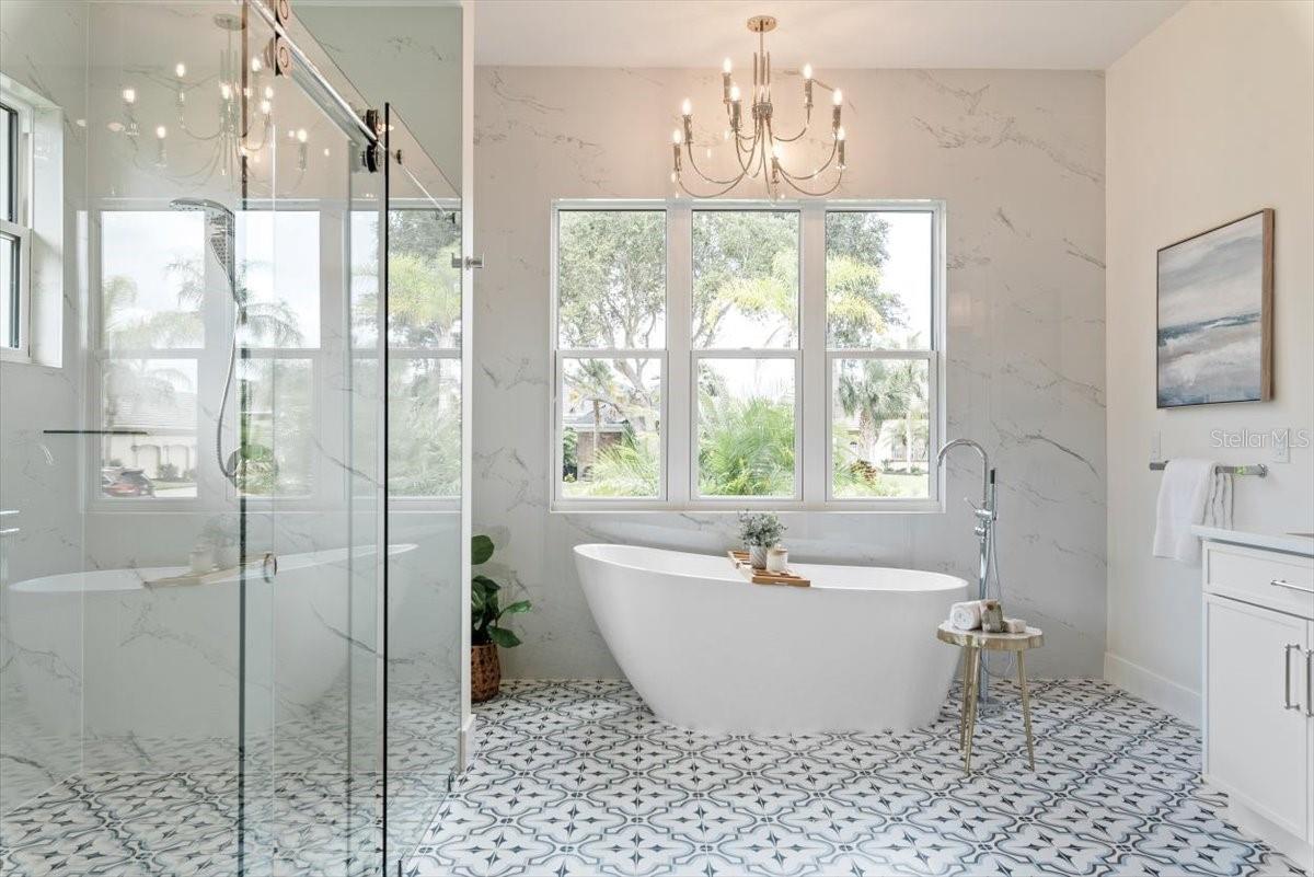Owner's Primary Bathroom - 17 OLD OAK DR N, PALM COAST