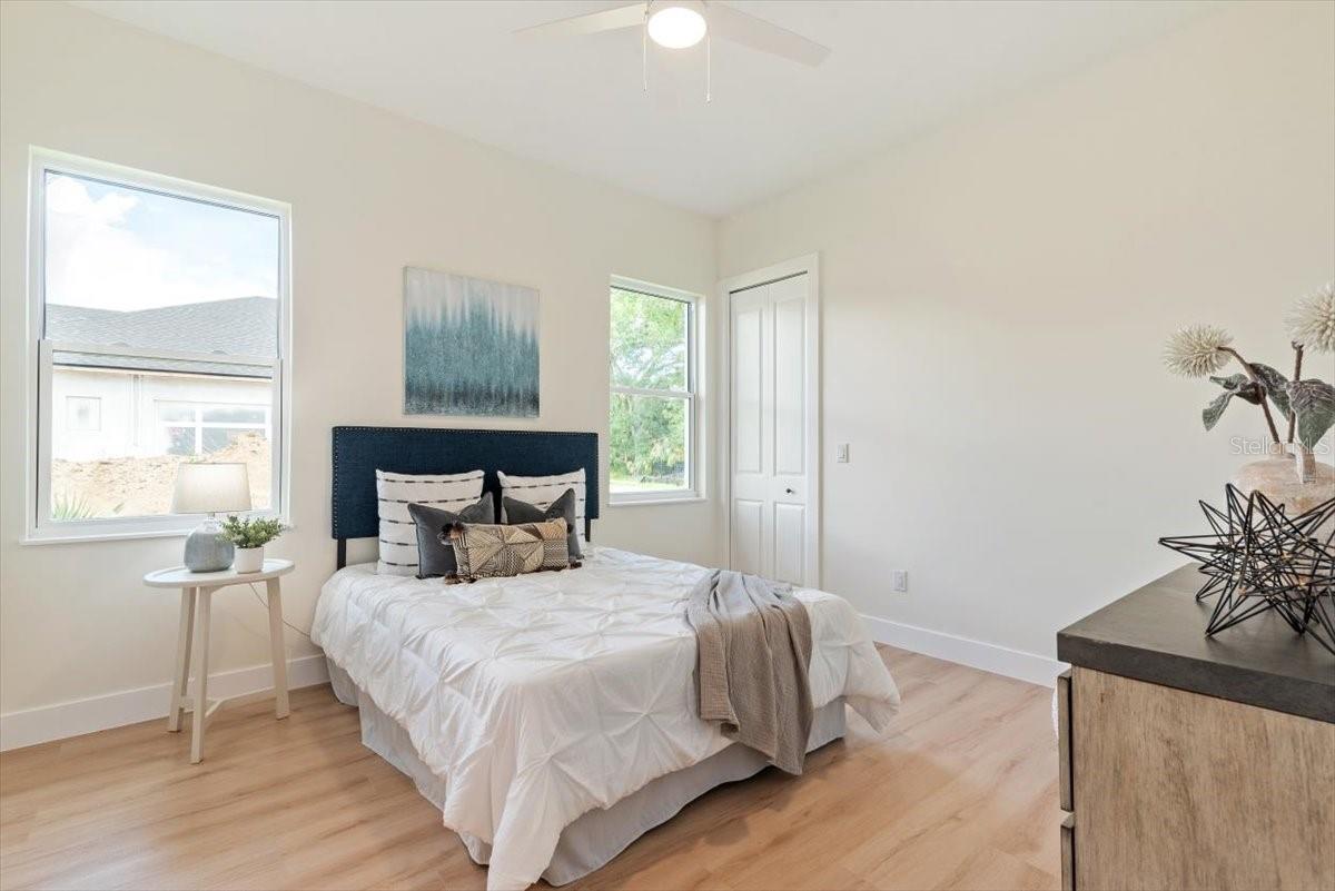 Bedroom 4 with Ensuite Bathroom - 17 OLD OAK DR N, PALM COAST