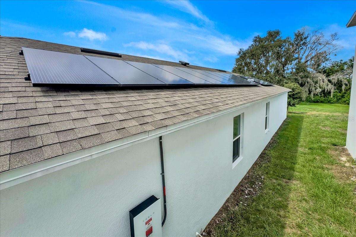 Panel solar view - 2497 RIBBON FALL AVE, DAVENPORT