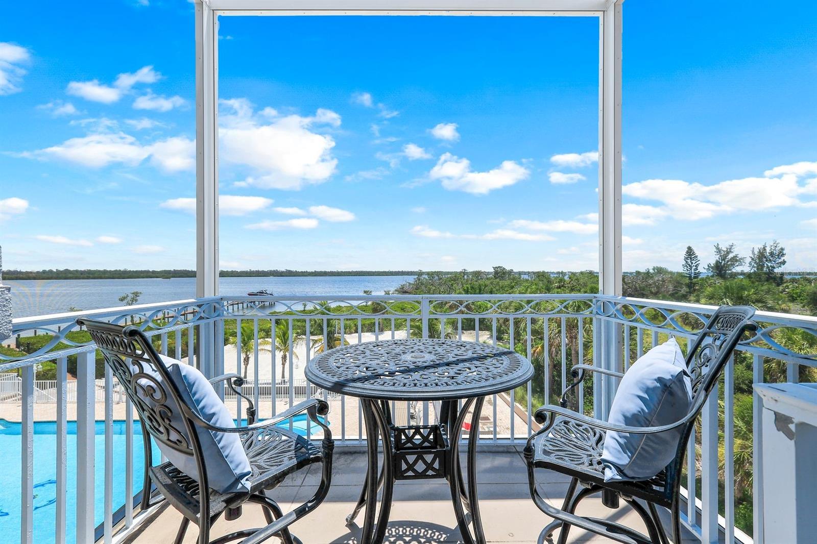 Primary Terrace with sweeping views - 7159 MANASOTA KEY RD, ENGLEWOOD
