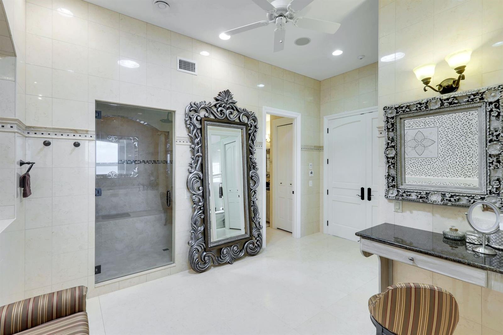 Primary bath suite - 7159 MANASOTA KEY RD, ENGLEWOOD