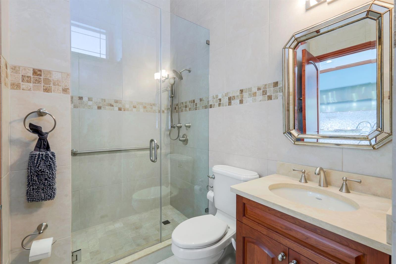 guest bathroom - 7159 MANASOTA KEY RD, ENGLEWOOD
