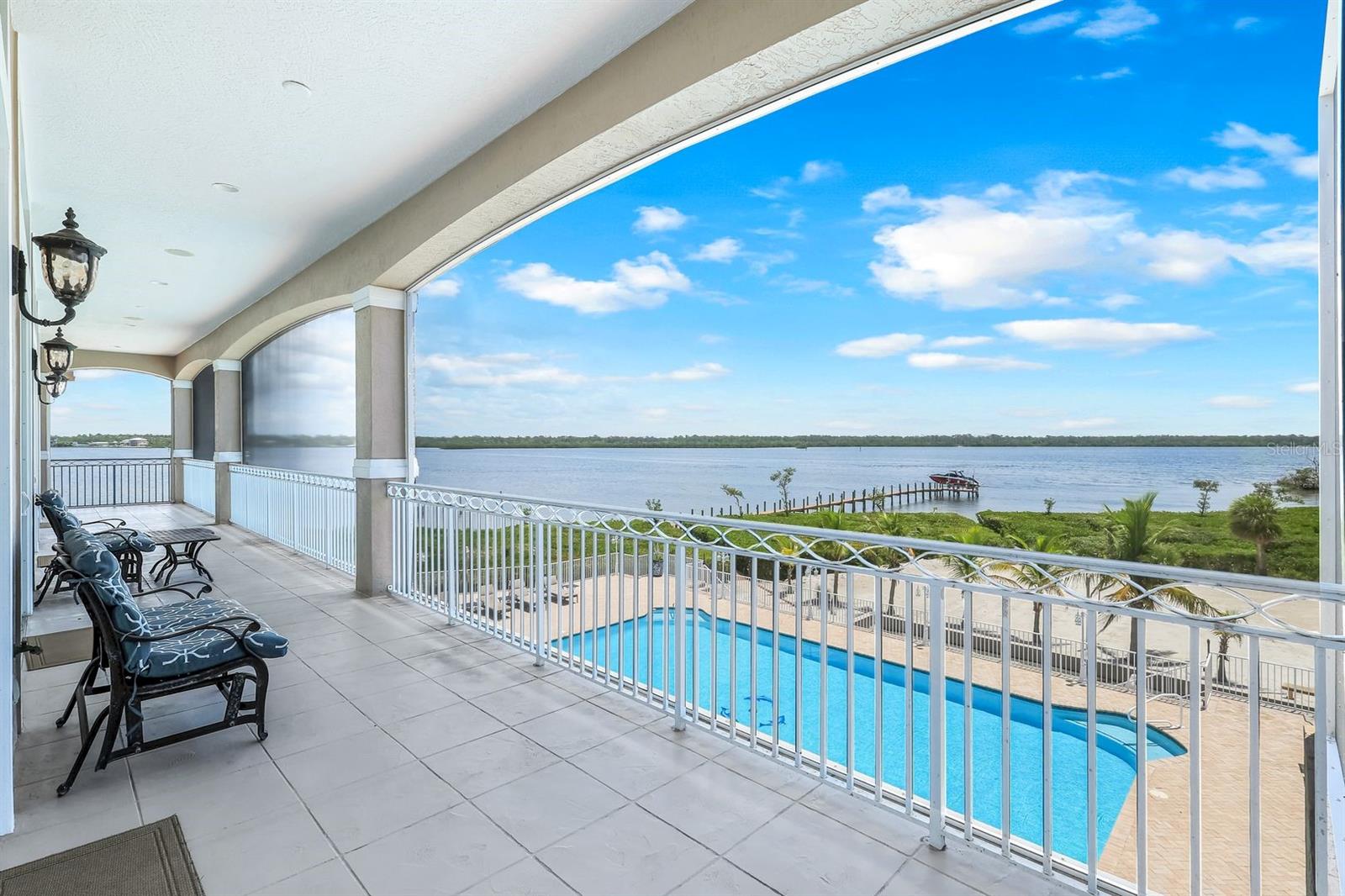 view from second floor terrace - 7159 MANASOTA KEY RD, ENGLEWOOD