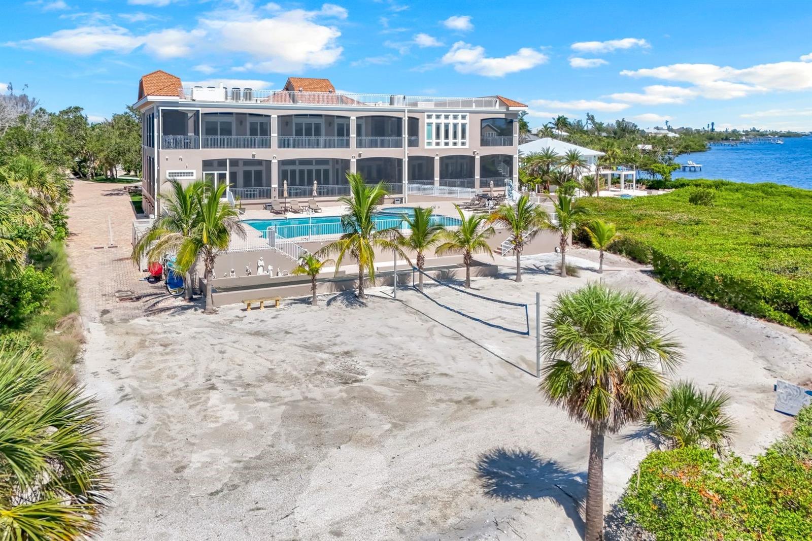 Beach volley ball court - 7159 MANASOTA KEY RD, ENGLEWOOD