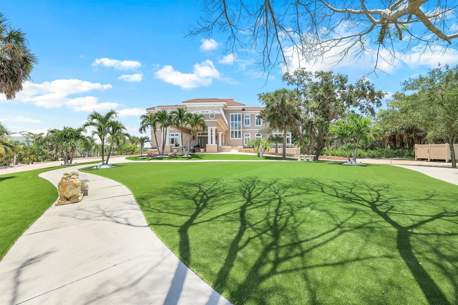 beautiful landscaping - 7159 MANASOTA KEY RD, ENGLEWOOD