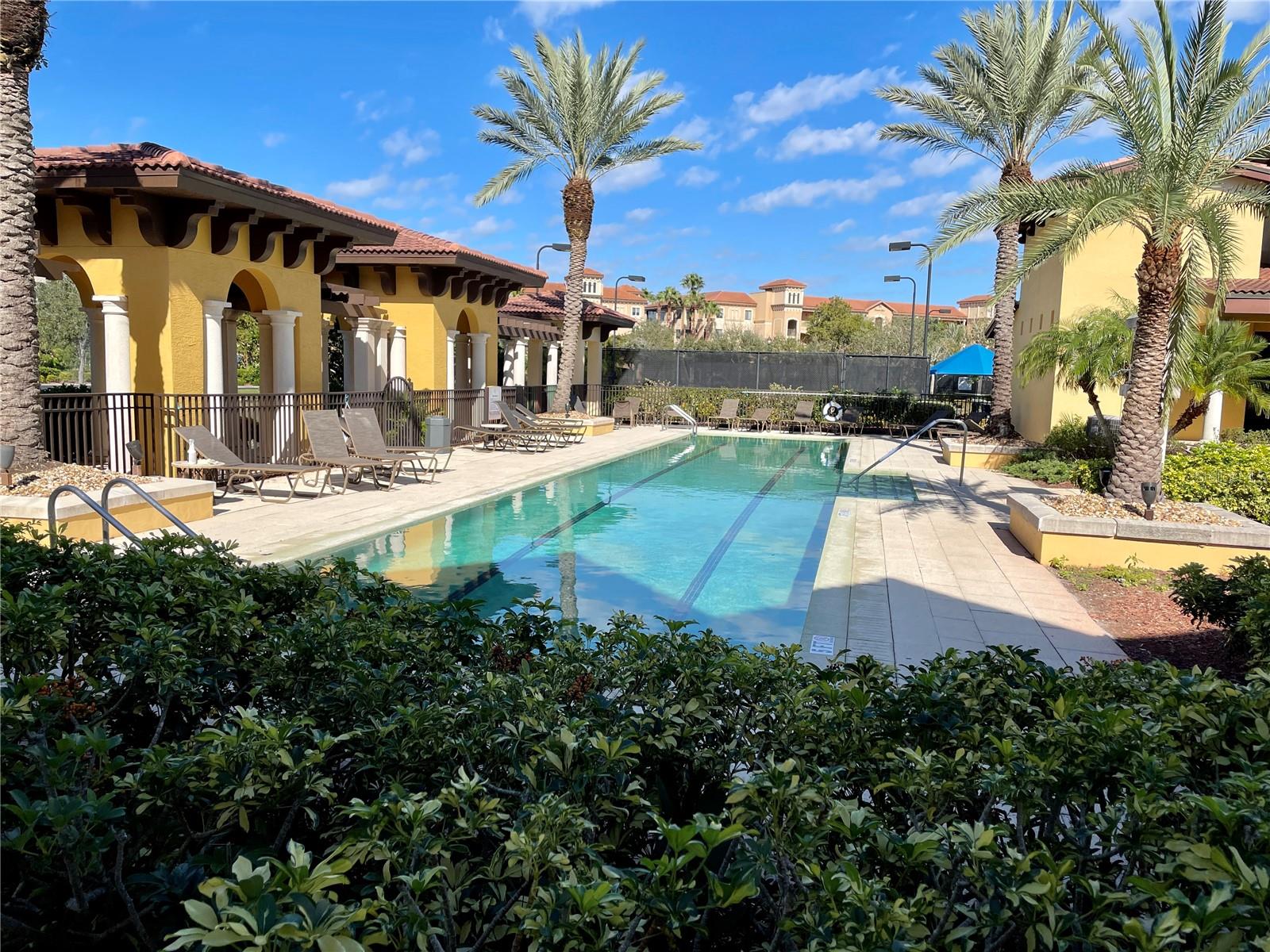 One pool is a lap pool - 85 VIVANTE BLVD #8534, PUNTA GORDA