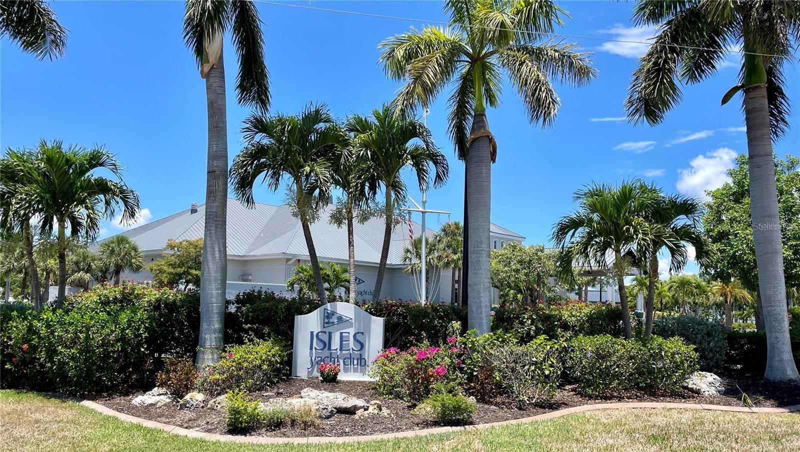 Isles Yacht Club is just down the street - 85 VIVANTE BLVD #8534, PUNTA GORDA