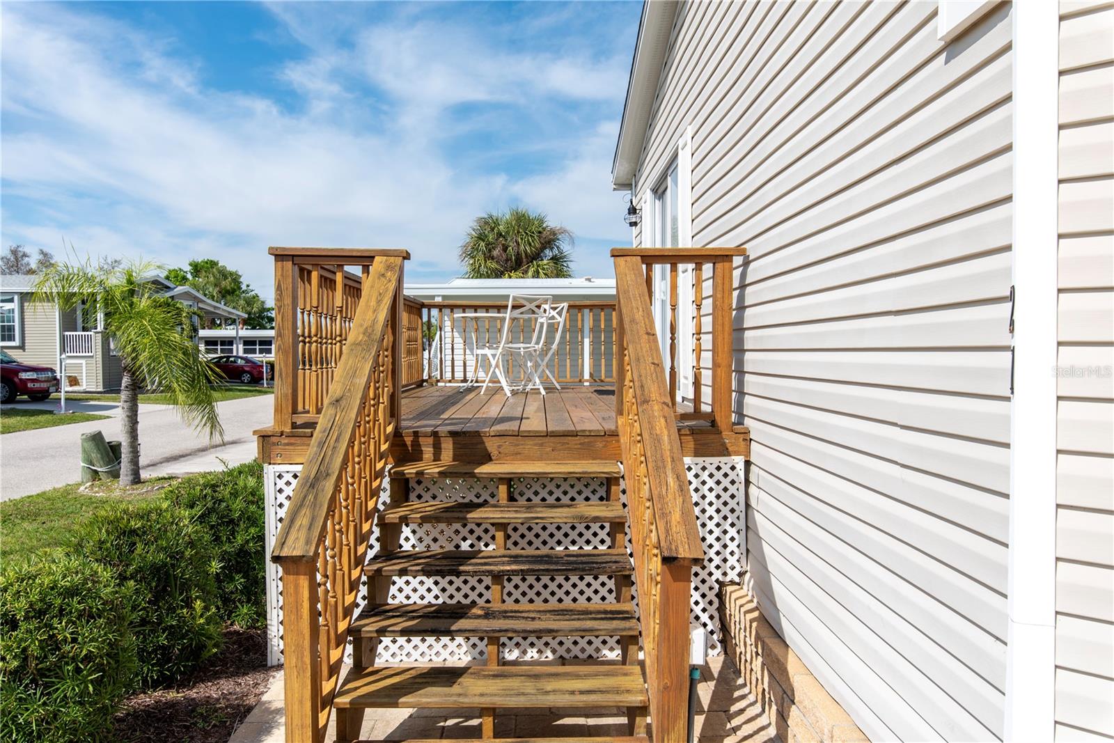 Front Porch and Stairs - 21 AMSTERDAM AVE, PUNTA GORDA