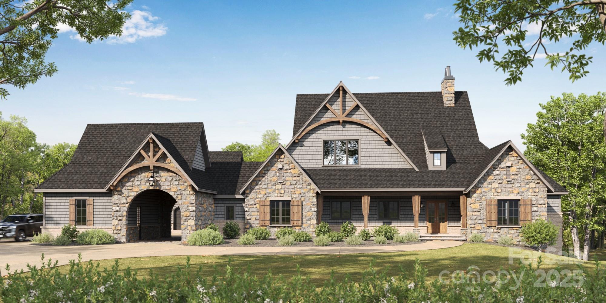 Proposed Build for lot 108 - FRONT - TBD Lot 108 Firethorn Trail, Blowing Rock
