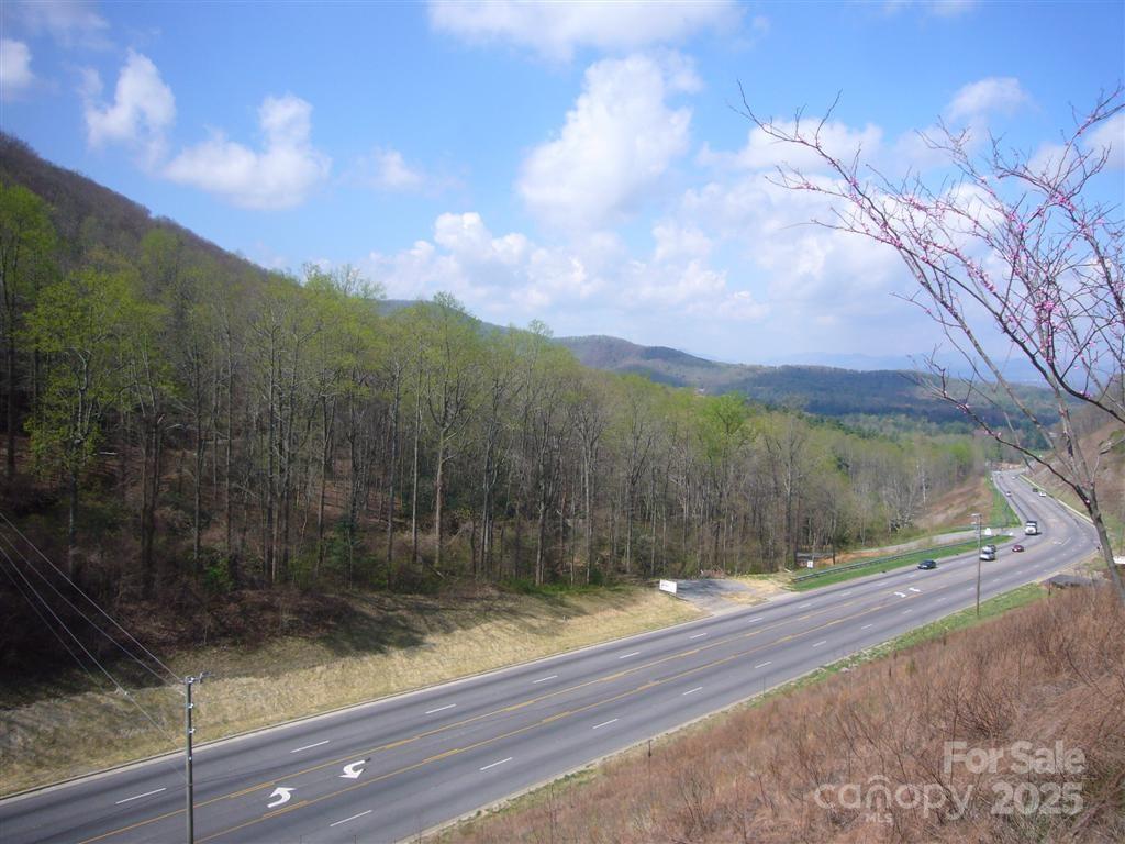 Property on left looking toward Asheville. - 10 acres Charlotte Highway, Asheville