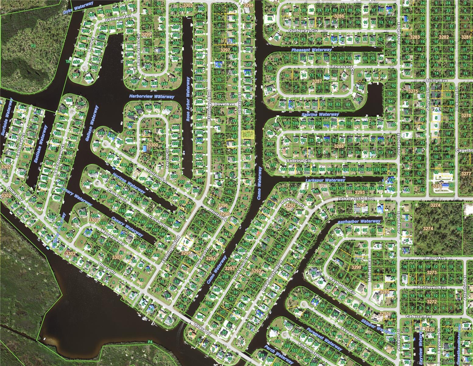 Land at 4234 LIBRARY ST, PORT CHARLOTTE, photo 2 of 3