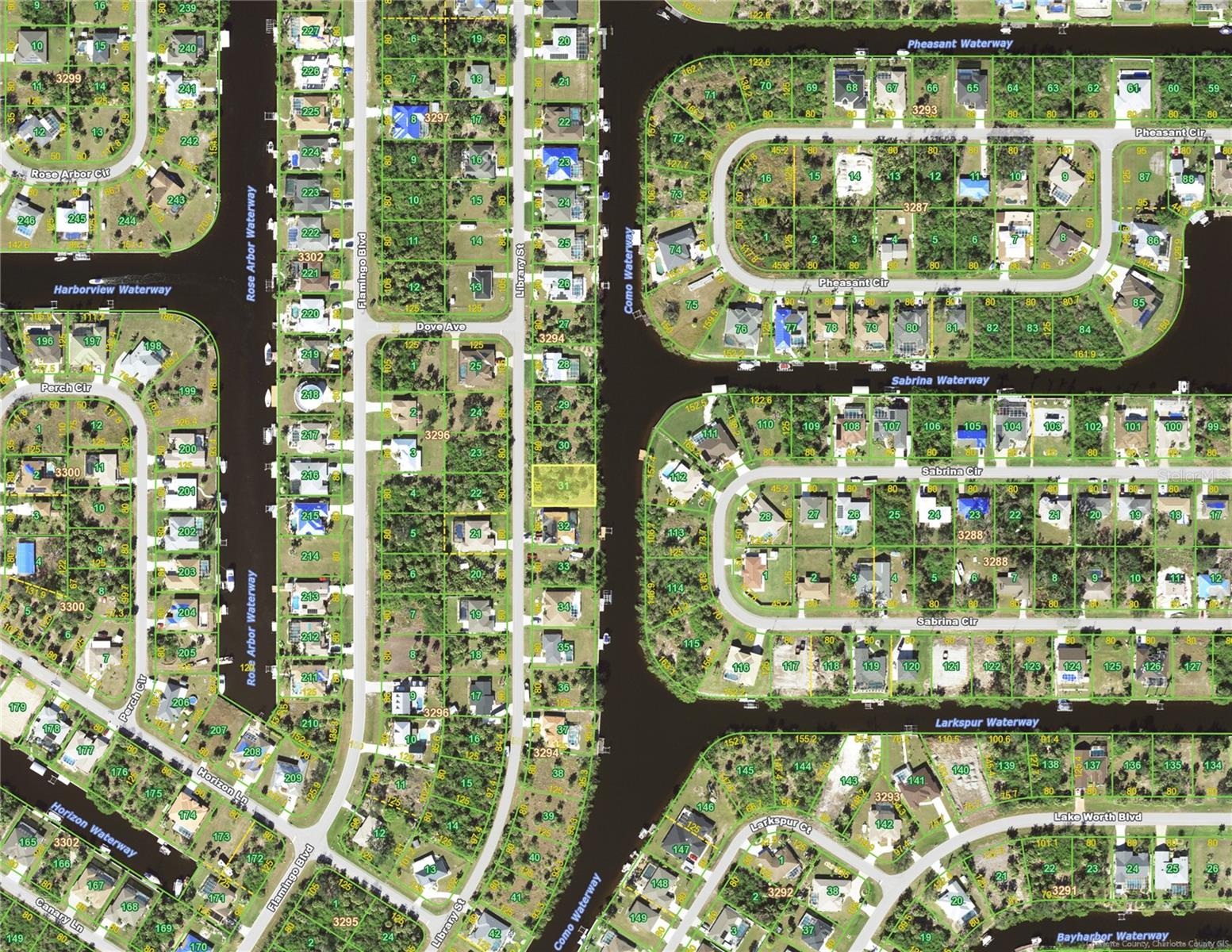 Land at 4234 LIBRARY ST, PORT CHARLOTTE, photo 3 of 3