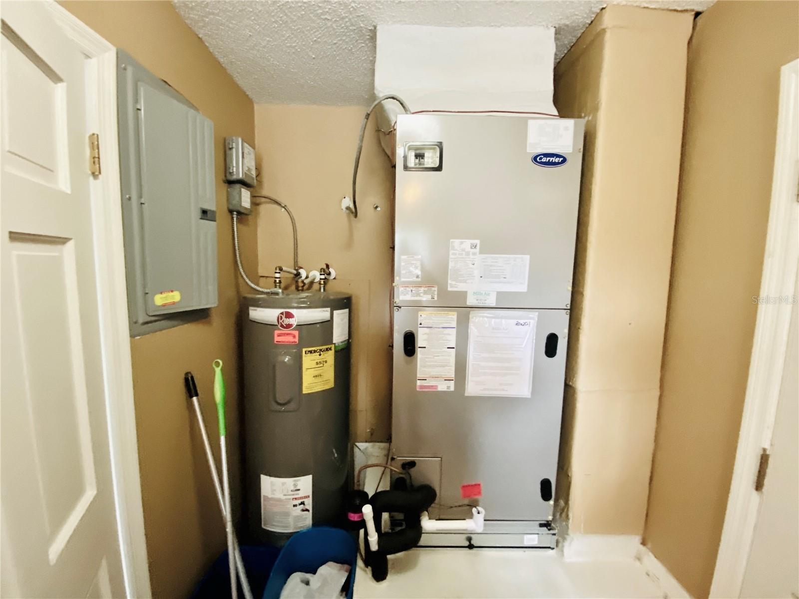 Inside Laundry, Water Heater & Air Handler - 1449 ERROL PKWY, APOPKA