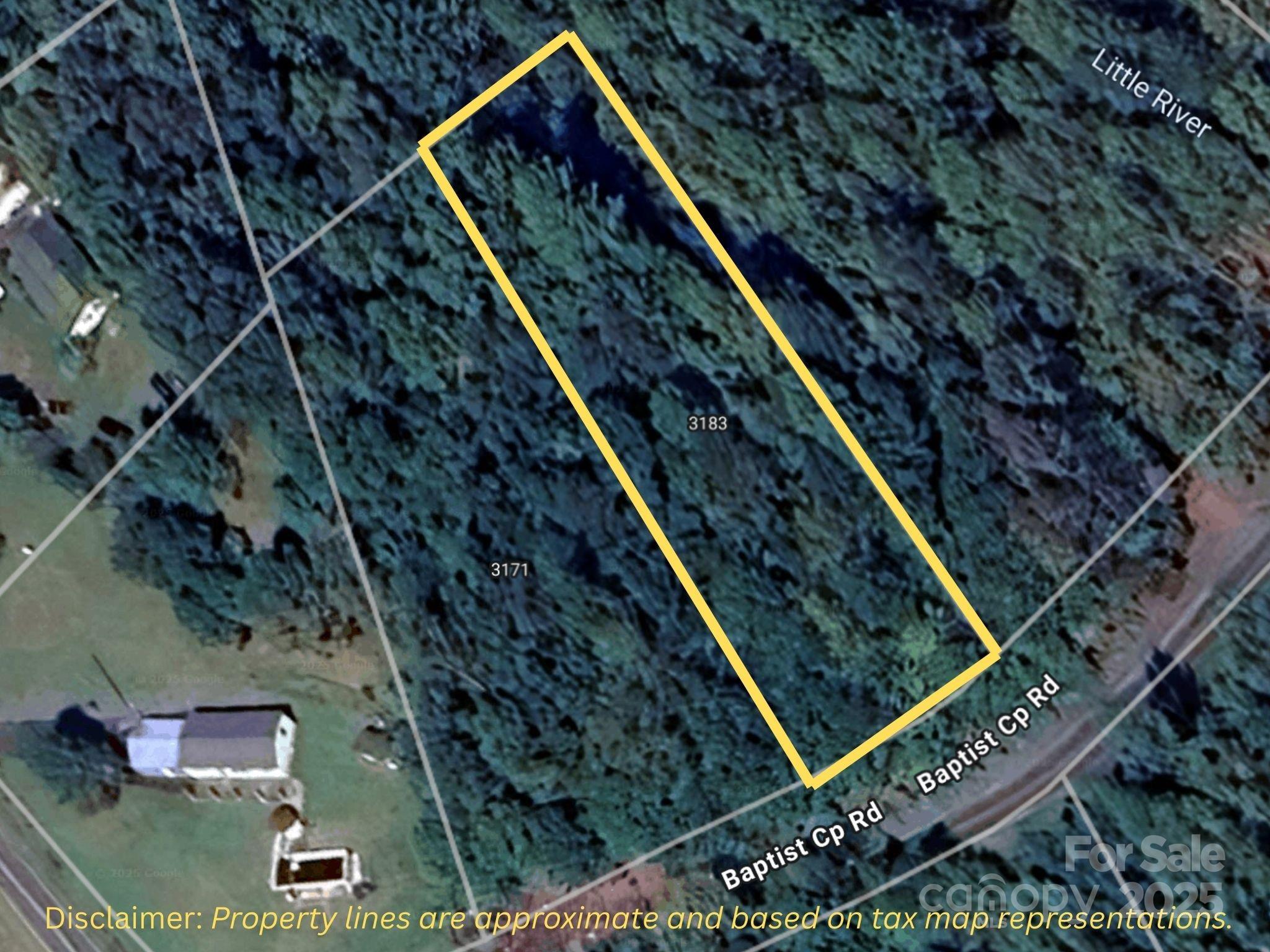 Lot at 3183 Baptist Camp Road, Connelly Springs