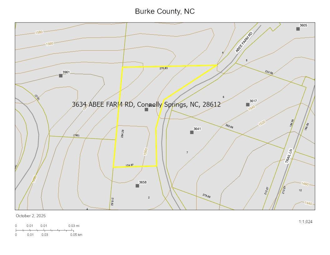 Lot at 3634 Abee Farm Road, Connelly Springs, photo 3 of 10