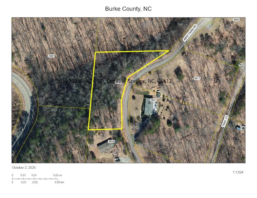 Lot at 3634 Abee Farm Road, Connelly Springs, photo 4 of 10