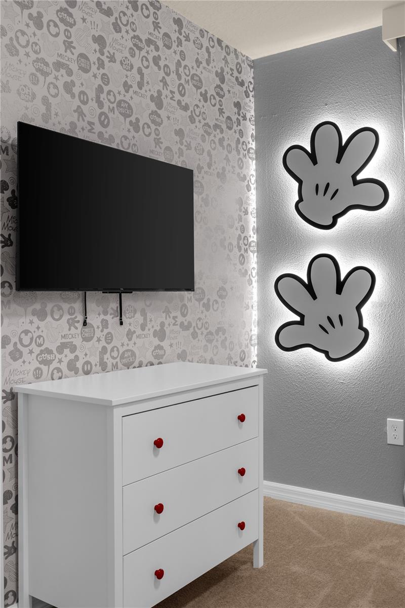 Bed 05 - Mickey Mouse -upstairs - 3048 MAHALO DR, DAVENPORT