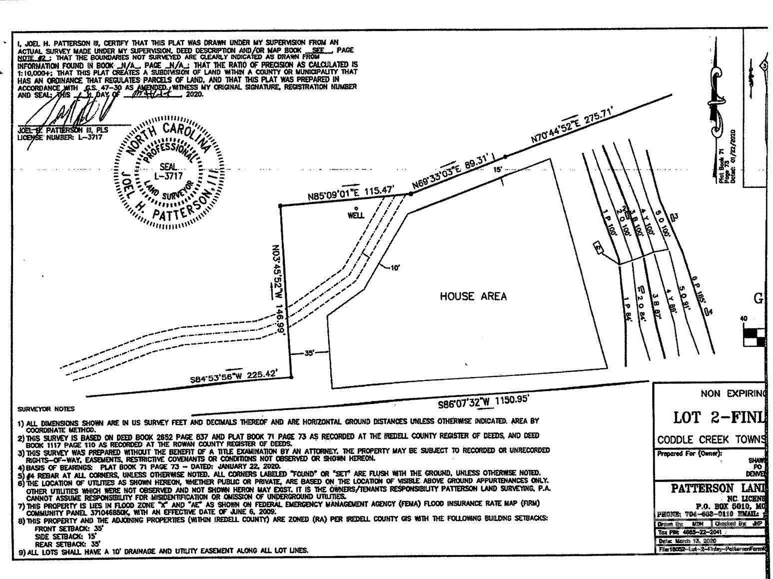 Acreage at 632 Patterson Farm Road, Mooresville, photo 13 of 14