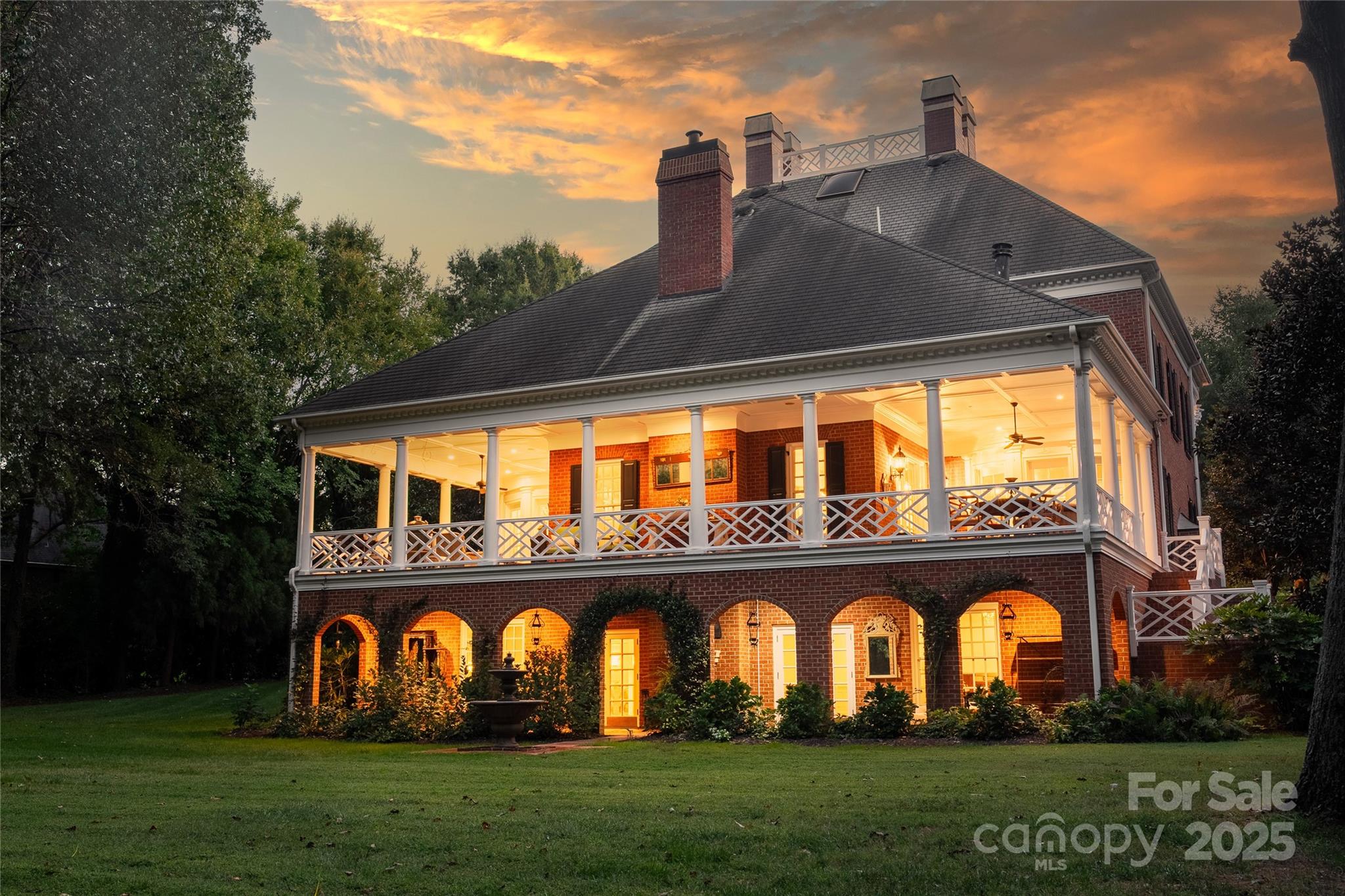 Over 3000 square feet of porches and patios. - 2665 Rolling Hills Drive, Monroe