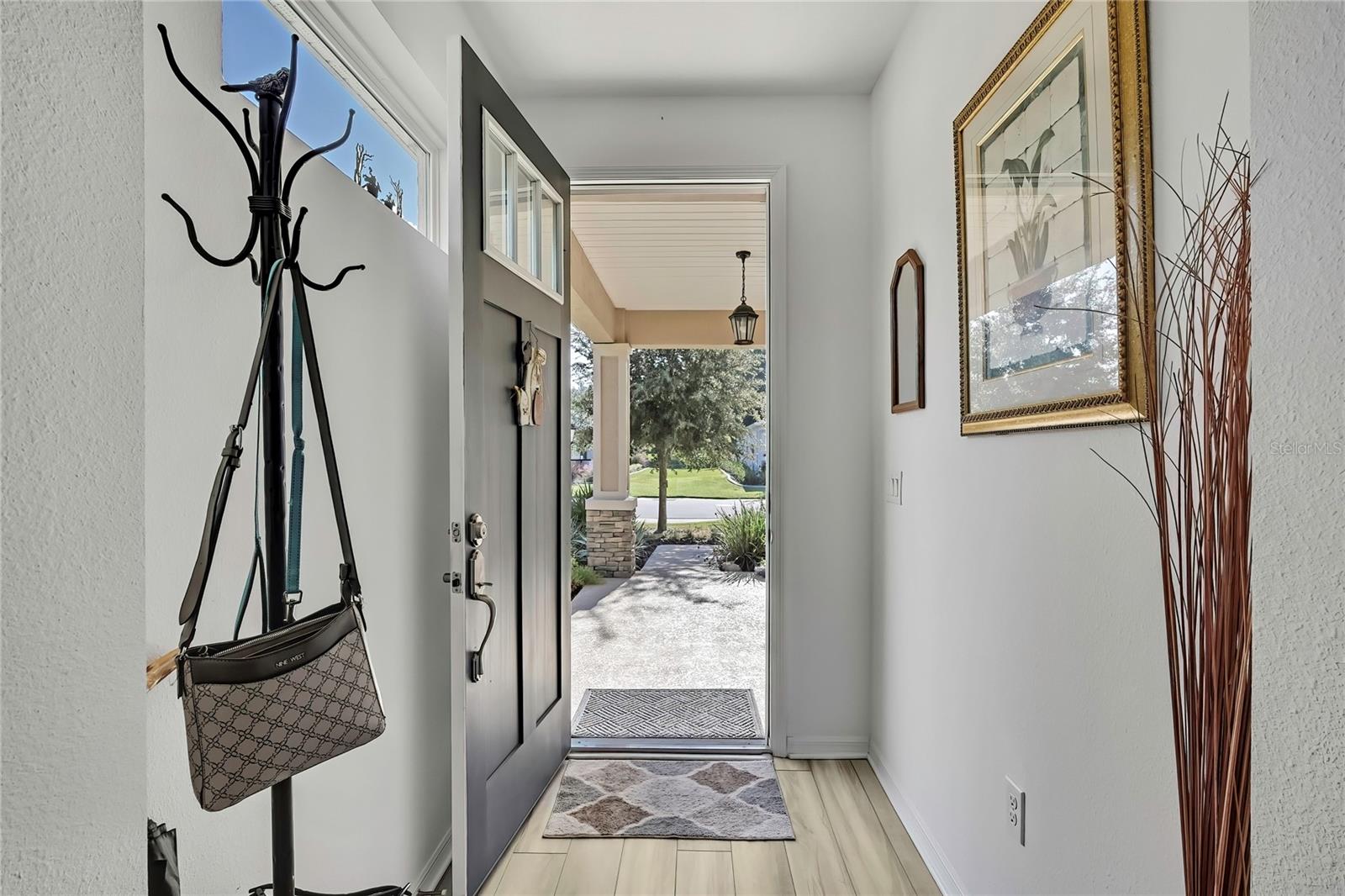 reverse look at entry way - 9764 SW 100TH AVENUE RD, OCALA