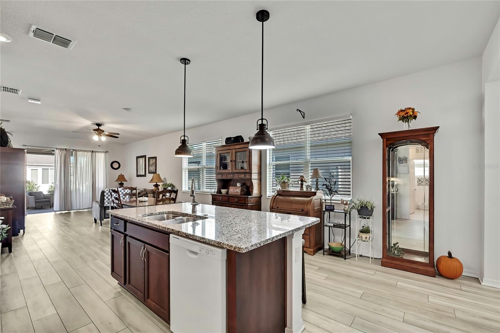kitchen view - 9764 SW 100TH AVENUE RD, OCALA