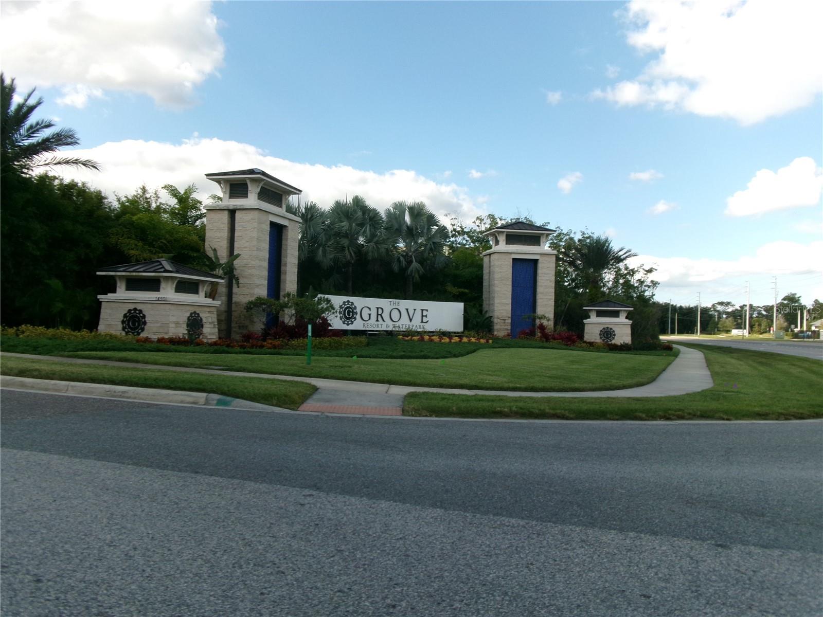 The Grand entrance to the Grove Resort! - 14501 GROVE RESORT AVE #1612, WINTER GARDEN